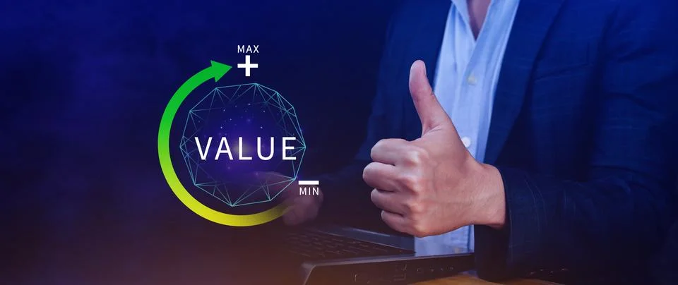 Increase value service, growth value, company value added, business leverag.. Stock Photos