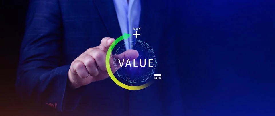 Increase value service, growth value, company value added, business leverag.. Stock Photos