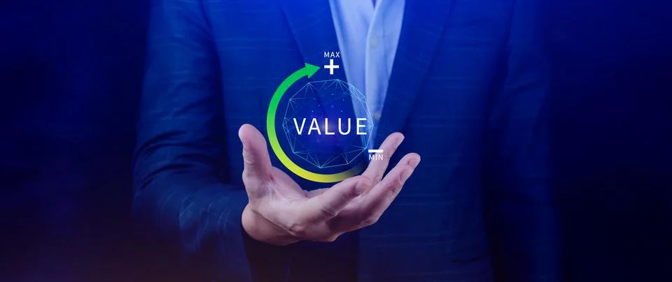 Increase value service, growth value, company value added, business leverag.. Stock Photos
