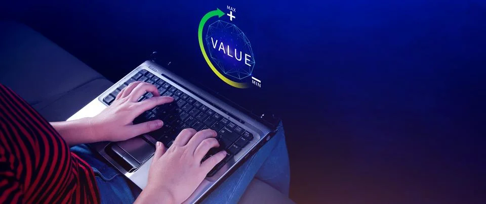 Increase value service, growth value, company value added, business leverag.. 스톡 사진