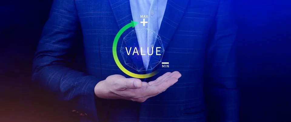 Increase value service, growth value, company value added, business leverag.. Stock Photos