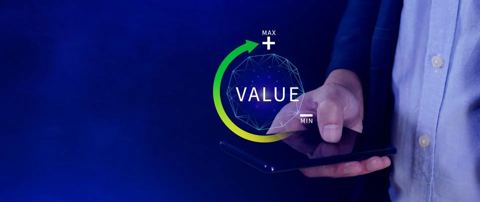 Increase value service, growth value, company value added, business leverag.. Stock Photos