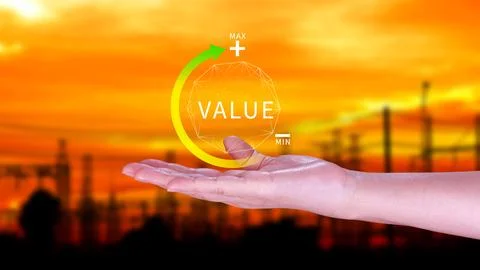 Increase value service, growth value, company value added, business leverag.. Stock Photos