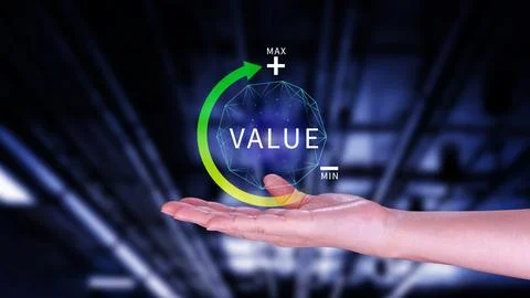 Increase value service, growth value, company value added, business leverag.. 스톡 사진