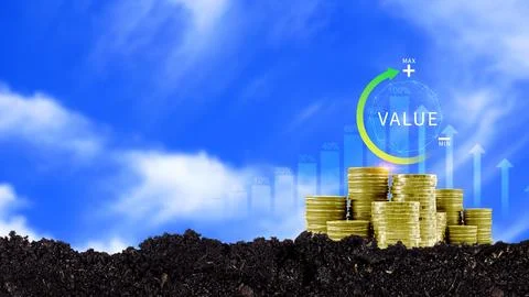 Increase value service, growth value, company value added, business leverag.. 스톡 사진