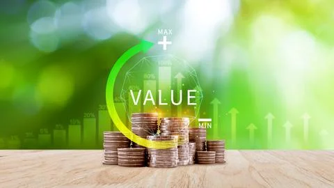 Increase value service, growth value, company value added, business leverag.. Stock Photos