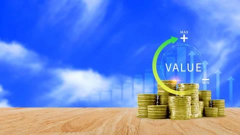 Increase value service, growth value, company value added, business leverag.. Stock Photos