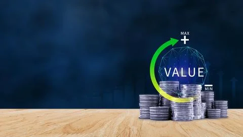 Increase value service, growth value, company value added, business leverag.. Stock Photos