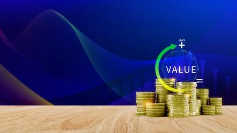 Increase value service, growth value, company value added, business leverag.. Stock Photos