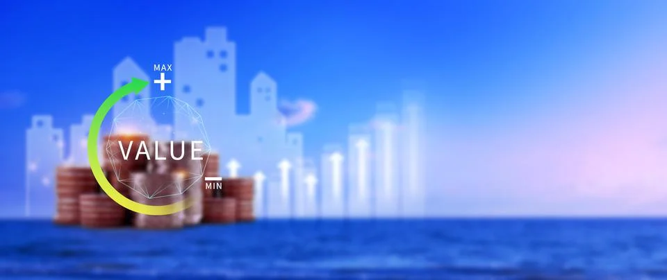 Increase value service, growth value, company value added, business leverag.. Stock Photos