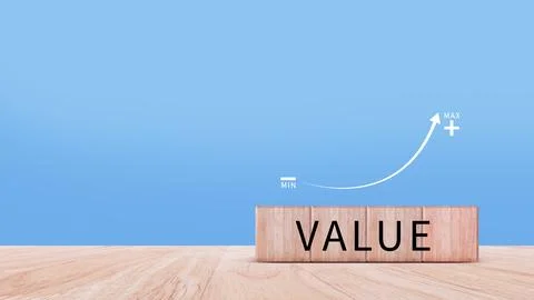 Increase value service, growth value, company value added, business leverag.. Stock Photos