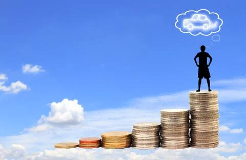 Increase your savings . Stock Photos