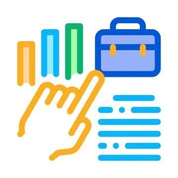 Increased efficiency icon vector outline illustration イラスト素材