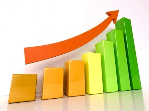 Increased growth Stock Illustration
