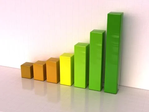 Increased growth Illustrazione stock