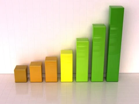 Increased growth Stock Illustration