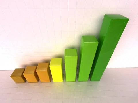 Increased growth Stock Illustration