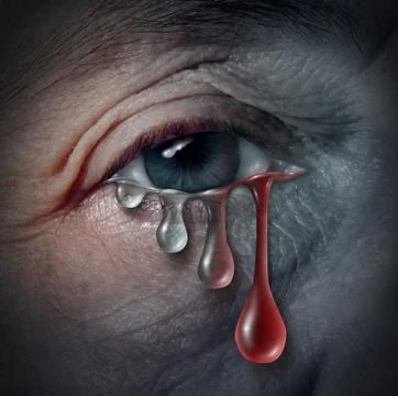 Increasing depression dangers Stock Illustration