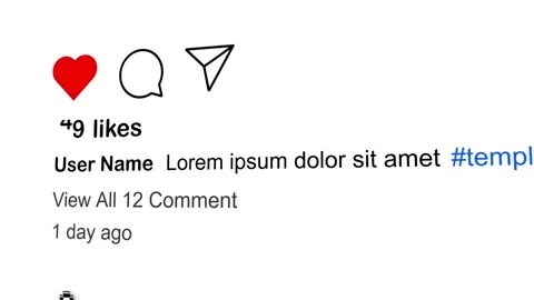 Increasing Likes on a Social Media Post Stock Footage 277346258