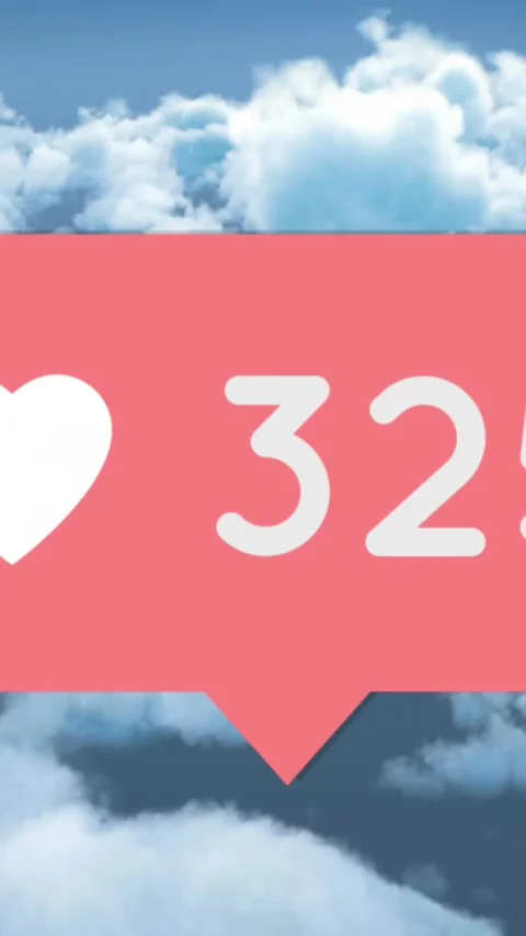 Increasing social media popularity 4k Stock Footage 322210008
