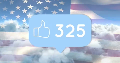 Increasing social media popularity 4k Stock Footage 328086497
