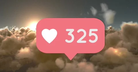 Increasing social media popularity 4k Stock Footage 328529542