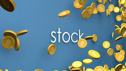 Increasing stock value 3d animation. 動画素材 106936622
