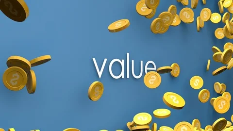 Increasing value animation Video stock 106556030