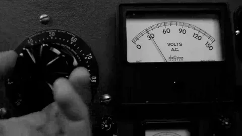 INCREASING THE VOLTAGE Stockbeeldmateriaal 69221893