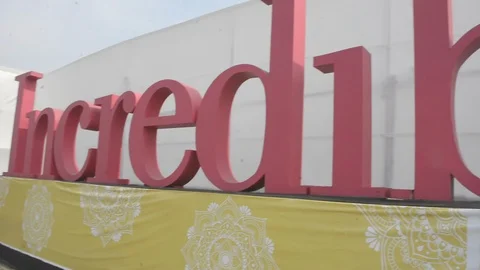 Incredible India Logo Vídeo Stock 102599562