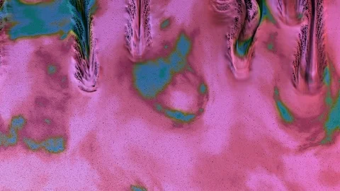Incredible macro view of a CG paint powder explosion. Stock Footage 104068475