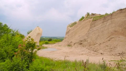 Incredible rock in the mountains Stock Footage 71948759