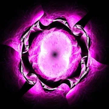 Incredible round pattern. Stock Illustration