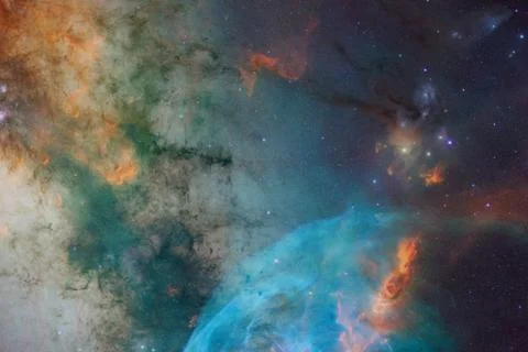Incredibly beautiful galaxy in outer space. 写真素材