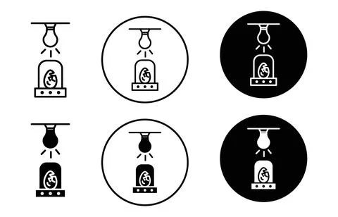Incubator Icon Stock Illustration