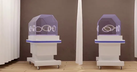 Incubator for newborns Video stock 75802445