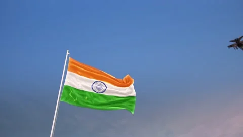 Indean rend sky airforce Stock Footage 139438948