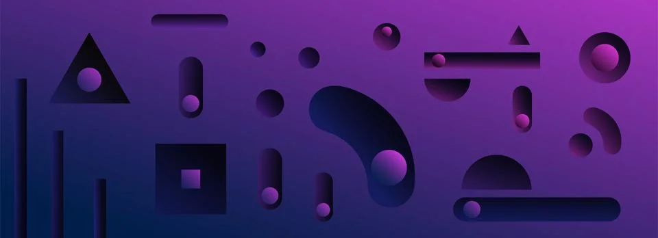 Indented technical background. Abstract 3D background. Gradient surface wit.. イラスト素材