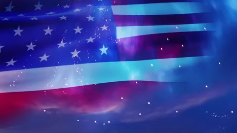 Independence Day Background Stock Footage 243001880