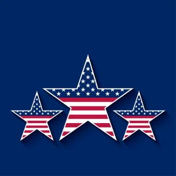 Independence day background Stock Illustration