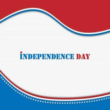 Independence day background Stock Illustration