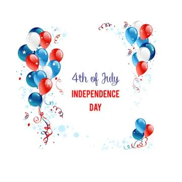 Independence day background Stock Illustration
