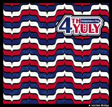 Independence Day background. Stock Illustration