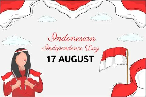 Independence day background Stock Illustration