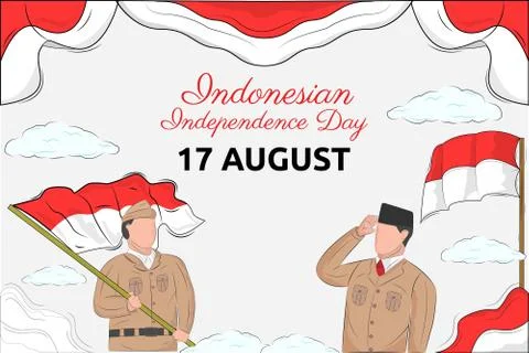 Independence day background Stock Illustration