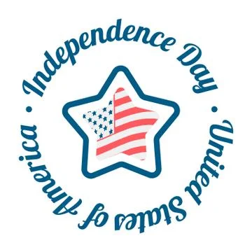 Independence day banner Stock Illustration