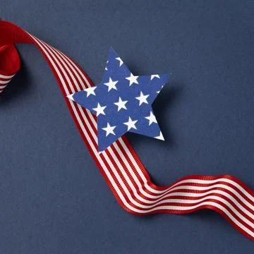 Independence day composition with festive elements Stock Photos