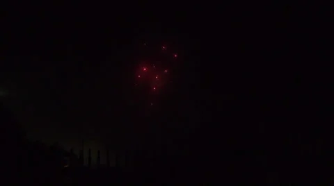 Independence Day Fireworks Stock-Footage 39932088