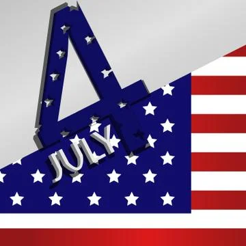 Independence day Stock Illustration