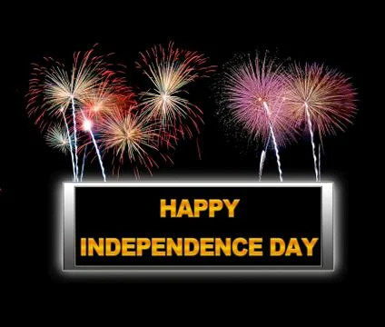 Independence day. Stock Illustration